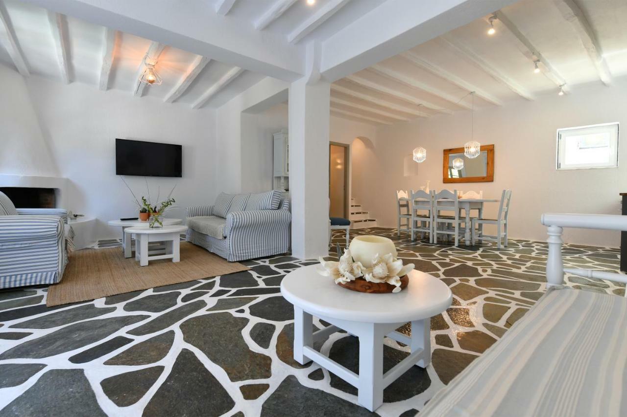 Santa Flora 3 Bedroom House â Parikiaâs Edge Páros Exteriör bild