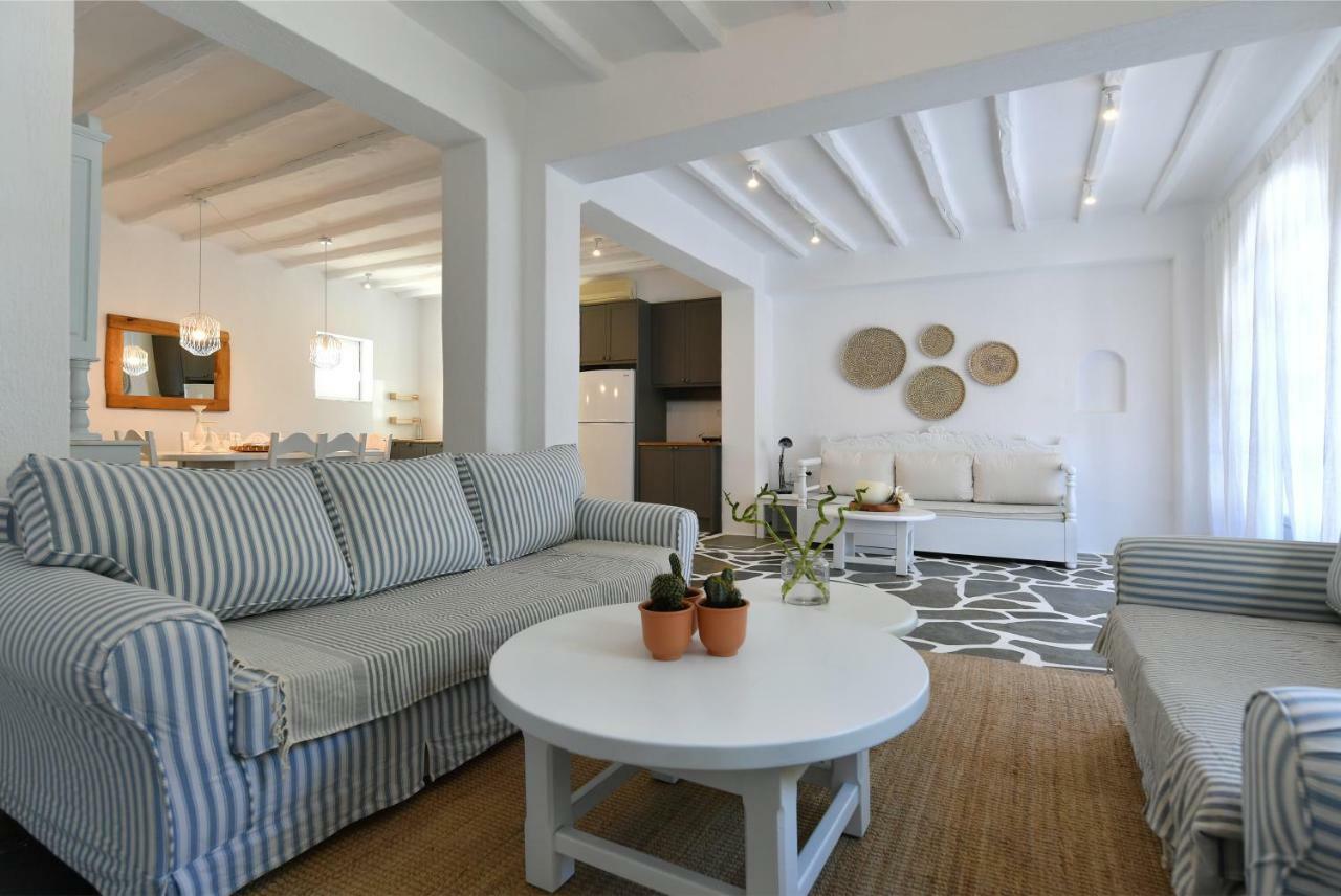 Santa Flora 3 Bedroom House â Parikiaâs Edge Páros Exteriör bild